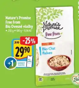Albert Nature's Promise Free from Bio Ovesné vločky nabídka