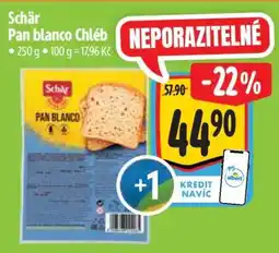 Albert Schär Pan Blanco chléb nabídka