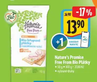 Albert Nature's Promise Free From Bio Plátky nabídka