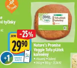 Albert Nature's Promise Veggie Tofu plátek - kořeněný nabídka