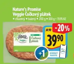 Albert Nature's Promise Veggie Čočkový plátek nabídka