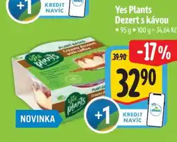 Albert Yes Plants Dezert s kávou nabídka