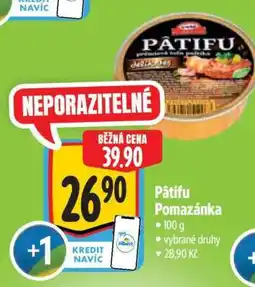 Albert Pâtifu Pomazánka nabídka