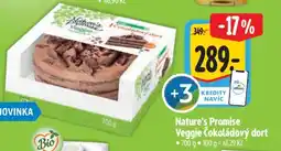 Albert Nature's Promise Veggie Čokoládový dort nabídka