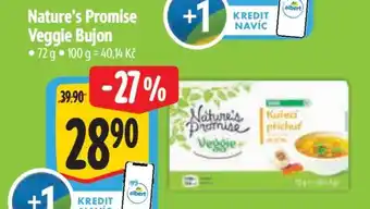 Albert Nature's Promise Veggie Bujón nabídka