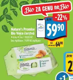 Albert Nature’s Promise Bio Vejce čerstvá nabídka