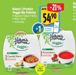 Albert Nature's Promise Veggie Bio Polévka nabídka