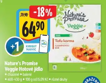 Albert Nature's Promise Veggie Hotové jídlo nabídka