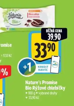 Albert Nature’s Promise Bio Rýžové chlebíčky nabídka