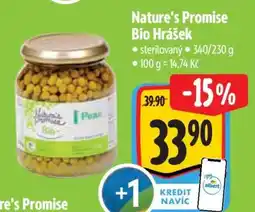 Albert Nature's Promise Bio Hrášek nabídka