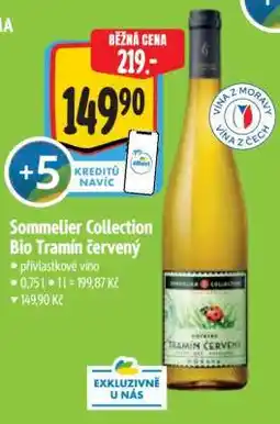 Albert Sommelier Collection BIO Tramín červený nabídka