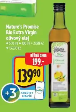 Albert Nature's Promise Bio Extra virgin Olivový olej nabídka