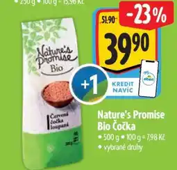 Albert Nature’s Promise Bio Čočka nabídka