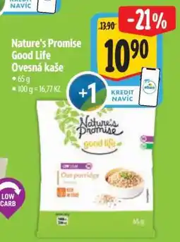 Albert Nature's Promise Good Life Ovesná kaše nabídka