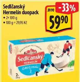 Albert Sedlčanský hermelín duopack nabídka