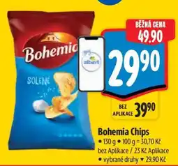 Albert Bohemia chips nabídka