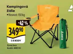 Albert Kempingová židle nabídka