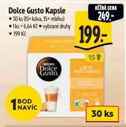 Albert Dolce Gusto kapsle nabídka