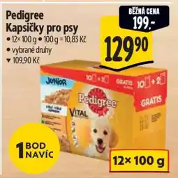 Albert Pedigree kapsičky pro psy nabídka