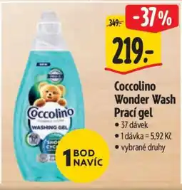 Albert Coccolino Wonder Wash Prací gel nabídka