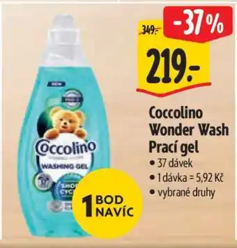 Albert Coccolino Wonder Wash Prací gel nabídka