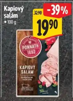Albert Kapiový salám nabídka