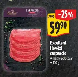Albert Excellent Hovězí carpaccio nabídka