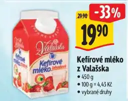 Albert Kefírové mléko z Valašska nabídka