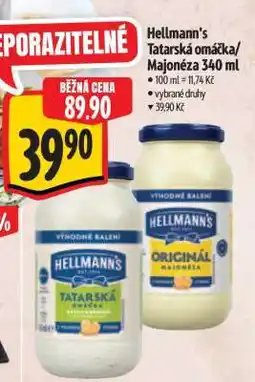 Albert Hellmann's Tatarská omáčka/Majonéza 340 ml nabídka