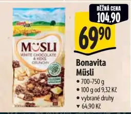 Albert Bonavita Müsli nabídka