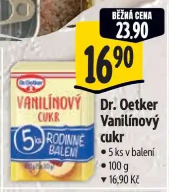Albert Dr. Oetker Vanilínový cukr nabídka