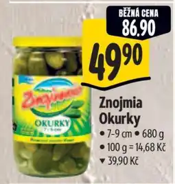Albert Znojmia Okurky nabídka