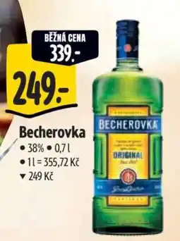 Albert Becherovka nabídka