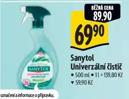 Albert Sanytol univerzální čistič nabídka
