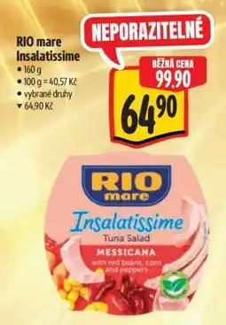 Albert RIO mare Insalatissime nabídka
