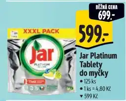 Albert Jar Platinum tablety do myčky nabídka
