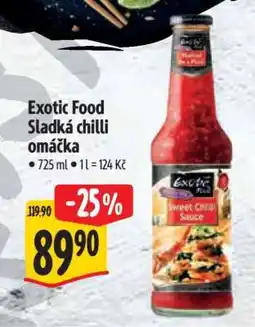 Albert Exotic Food sladká chilli omáčka nabídka