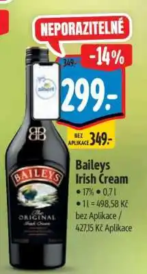 Albert Baileys Irish Cream nabídka