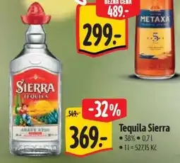 Albert Tequila Sierra nabídka