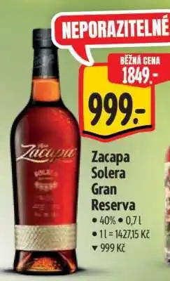 Albert Zacapa Solera Gran Reserva nabídka