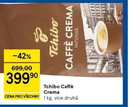 Tesco Tchibo Caffè Crema nabídka