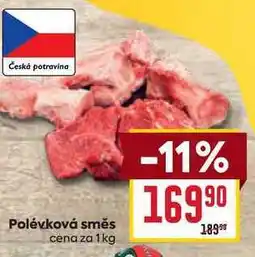 Billa Polévková směs cena za nabídka