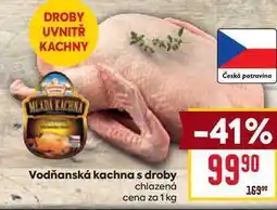 Billa Vodňanská kachna s droby chlazená cena za nabídka
