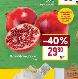 Billa Granátové jablko 1ks nabídka