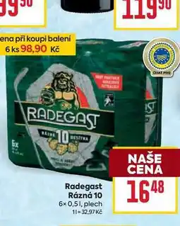 Billa Radegast Rázná 10 6x0,51, plech nabídka