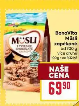 Billa Bona Vita Müsli zapékané od nabídka