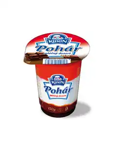 Billa Kunín Pohár mléčný dezert 150g, vybrané druhy nabídka