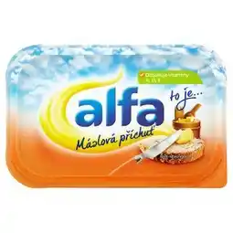 Billa Alfa Máslová příchuť 250g nabídka