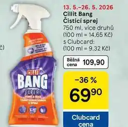 Tesco Cillit Bang Čisticí sprej, 750 ml, více druhů nabídka