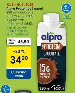 Tesco Alpro Proteinový nápoj, 250 ml, dva druhy nabídka
